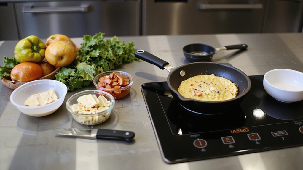 commercial grade modular omelet equipment