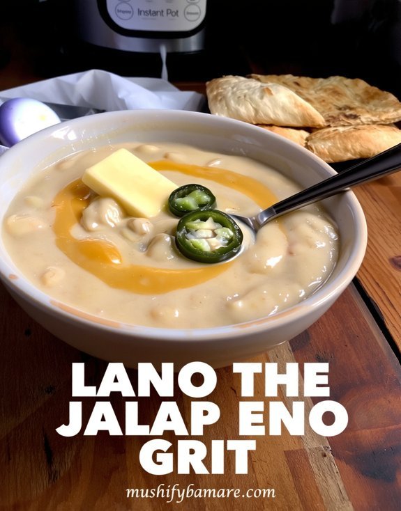 creamy jalape o cheddar grits
