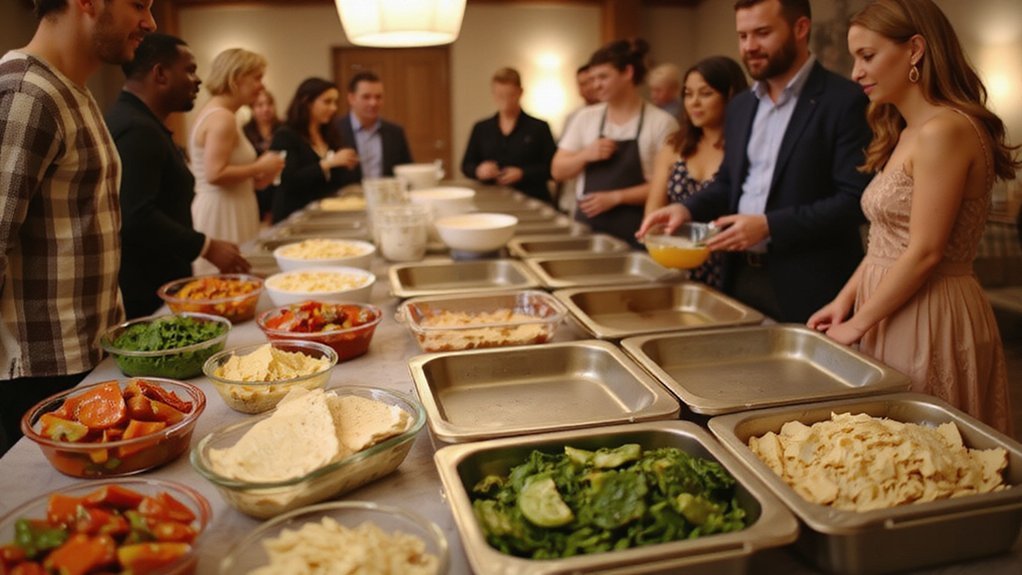 customizable live omelet station