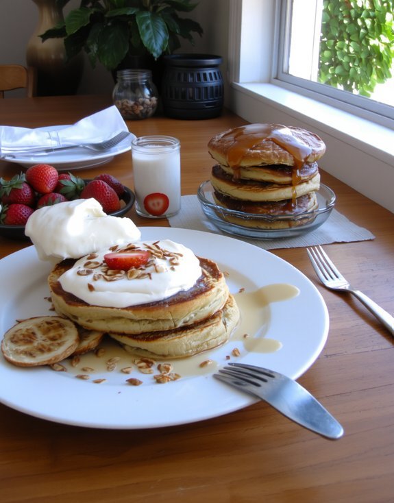 dairy free almond breakfast duo