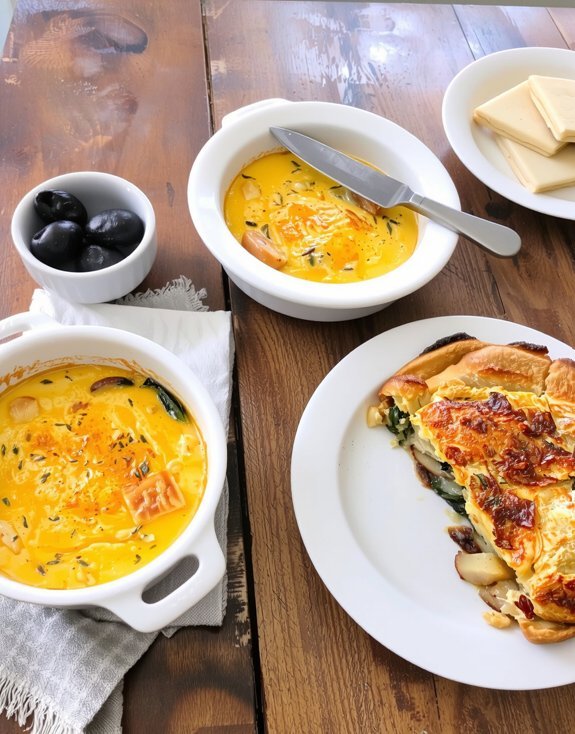 Make-Ahead Brunch Casseroles for Stress-Free Entertaining eggs starch fillings cheese