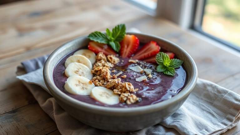 Acai Bowl Recipe - Healthy Brunch Bowl Acai Bowl Recipe – Healthy Brunch Bowl