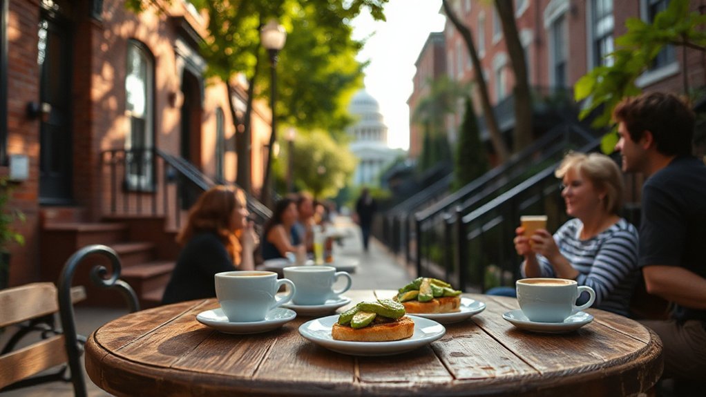 historic transit friendly brunch neighborhoods