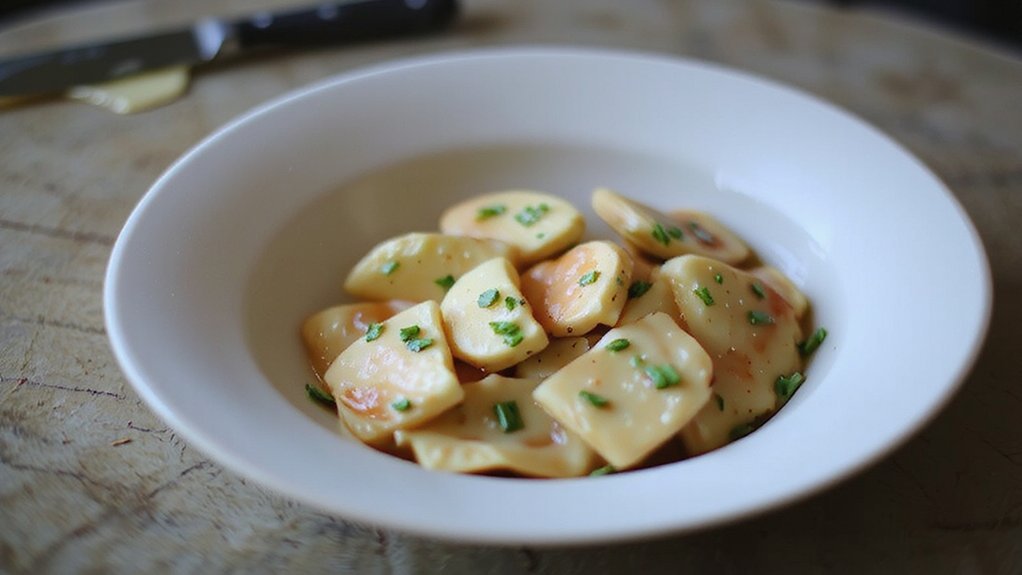 low temperature custardy eggs