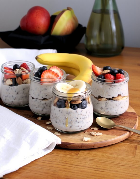 make ahead oat breakfast variety