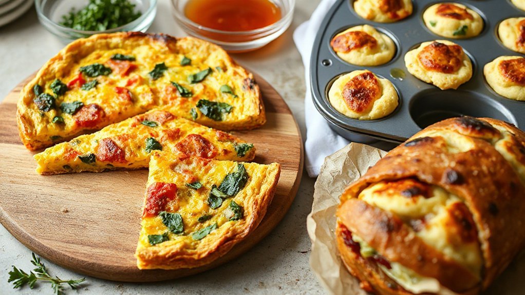 make ahead portioned egg dishes