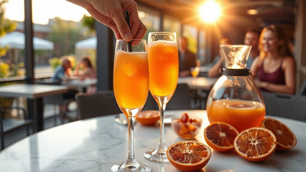 neighborhood curated bottomless mimosas