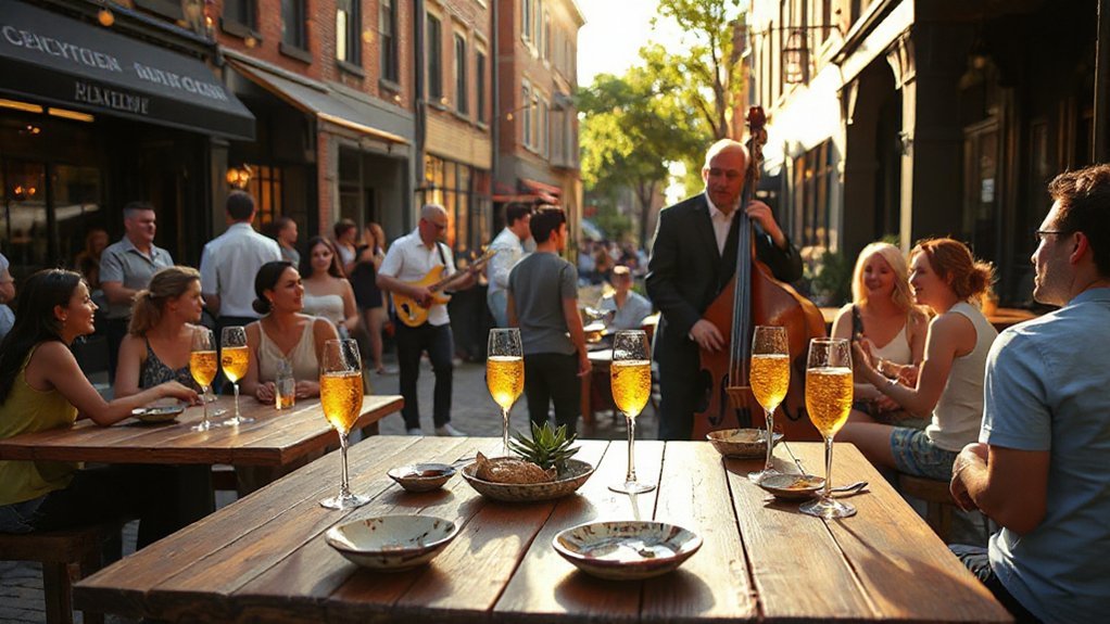 neighborhoods for music brunches