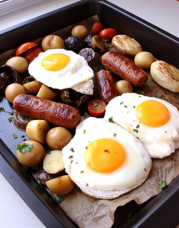 Sheet Pan Brunch Recipes: One Pan, Minimal Cleanup one pan customizable breakfast feast