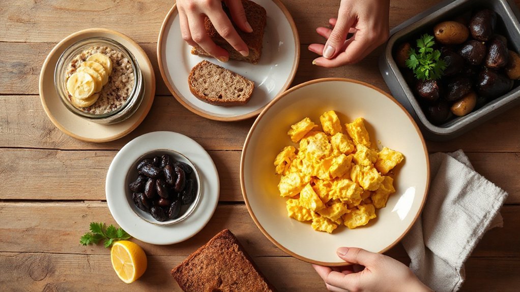 plan brunch around staples