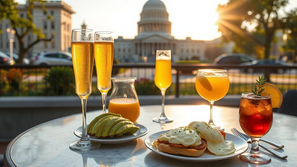 sparkling bottomless brunch mixology