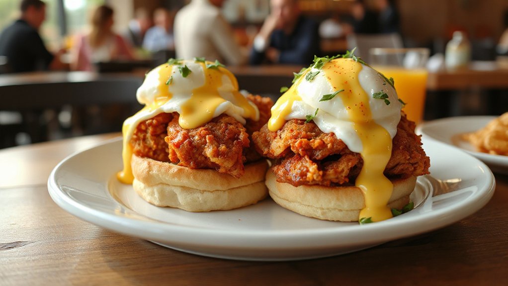 spicy yolk meets hollandaise