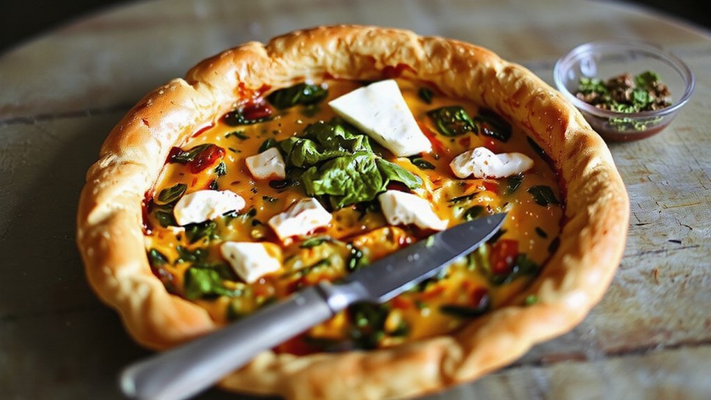 Protein-Packed Brunch: 25 High-Protein Recipes to Start Your Day spinach feta egg bake