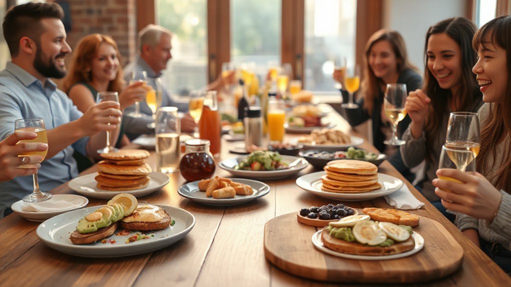 timed transparent paced brunch