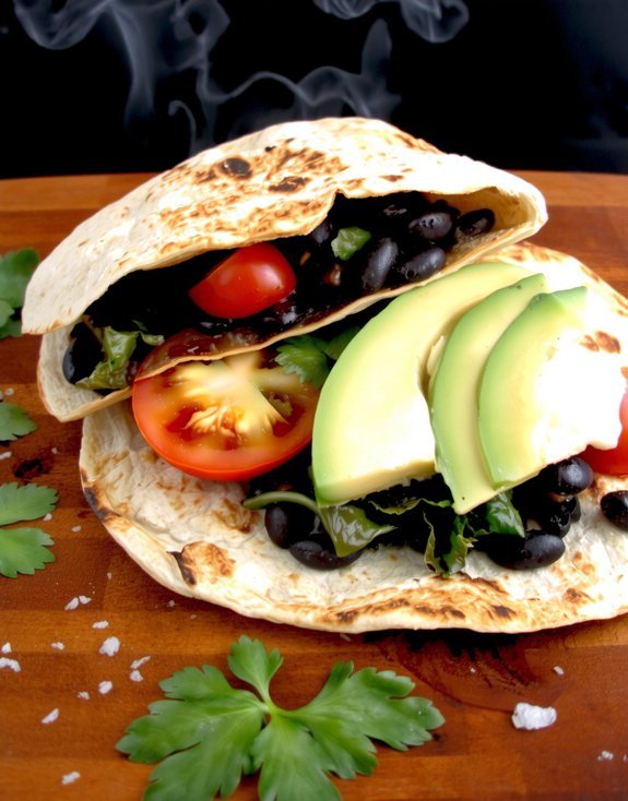 Sugar-Free Brunch Recipes That Actually Taste Amazing whole wheat black bean quesadilla