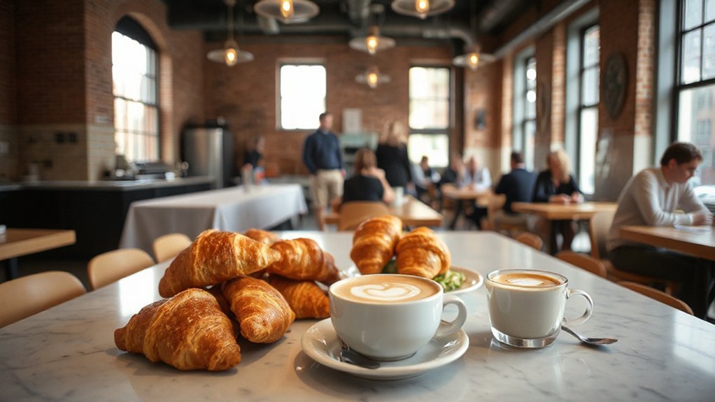 wood fired shakshuka and pastries