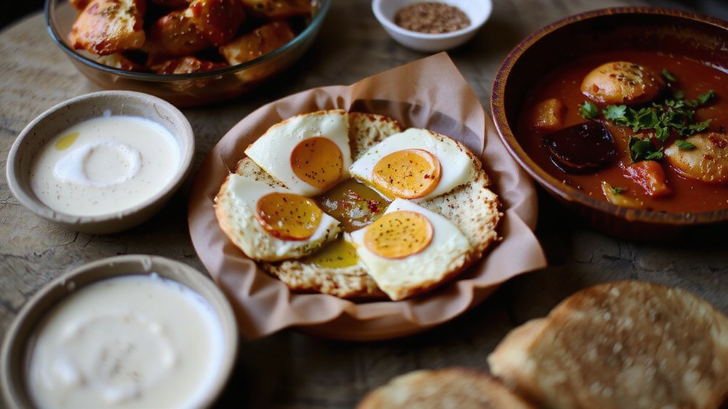 za atar eggs in oil