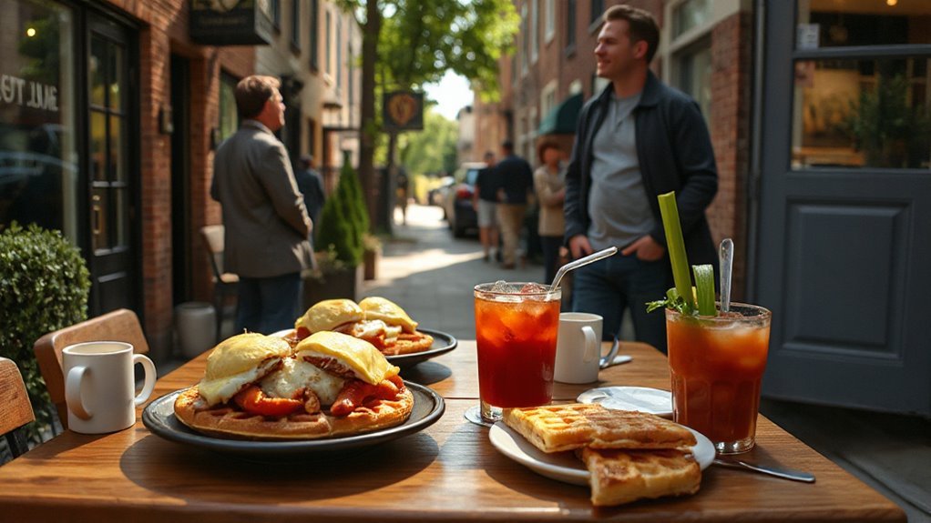 bottomless mimosas and brunch