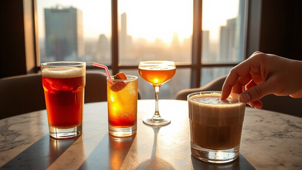 brunch cocktails and coffee delights