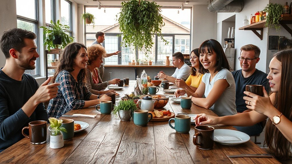 community connection food celebration
