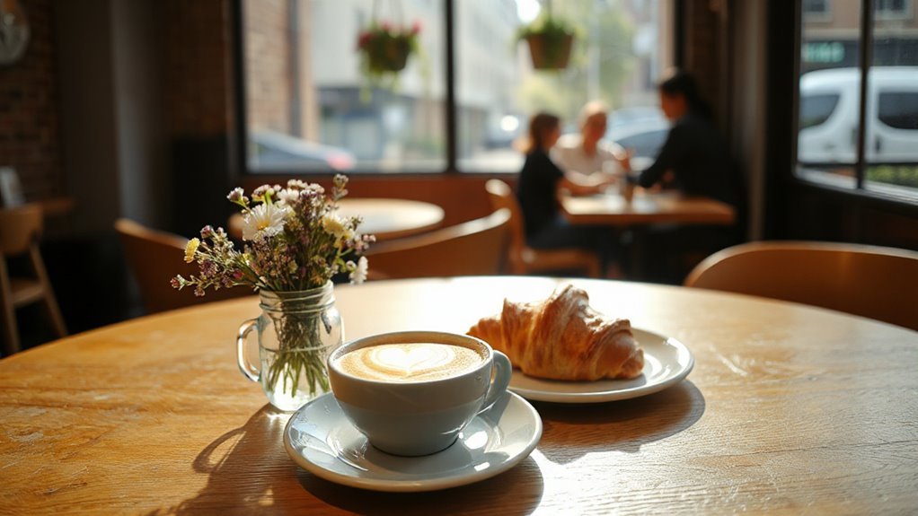 cozy brunch caf experience