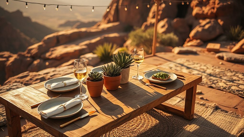The Ultimate Mesa Brunch Experience cozy outdoor seating vibrant decor