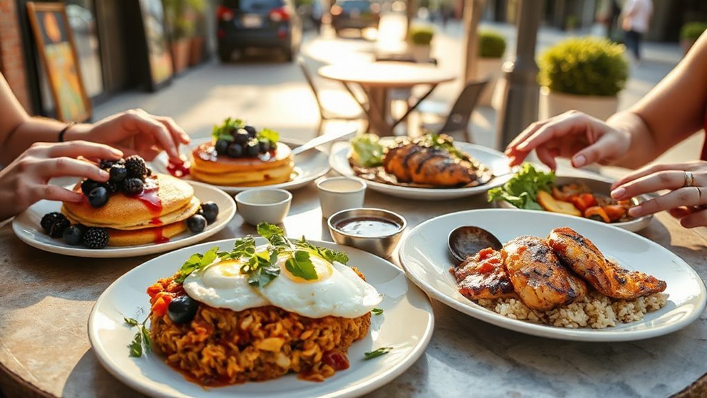 creative and whimsical brunch dishes