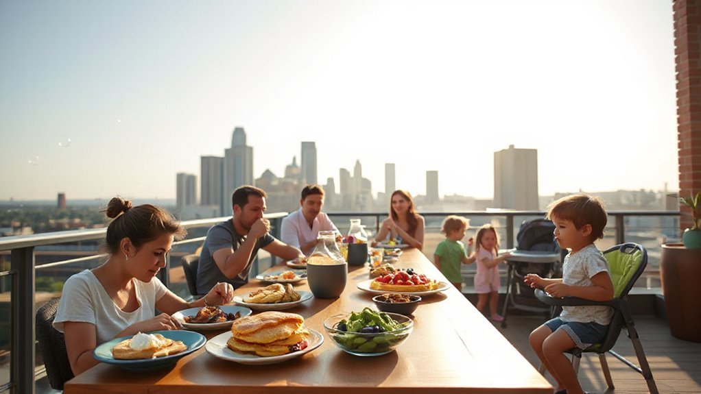 family friendly brunch spots