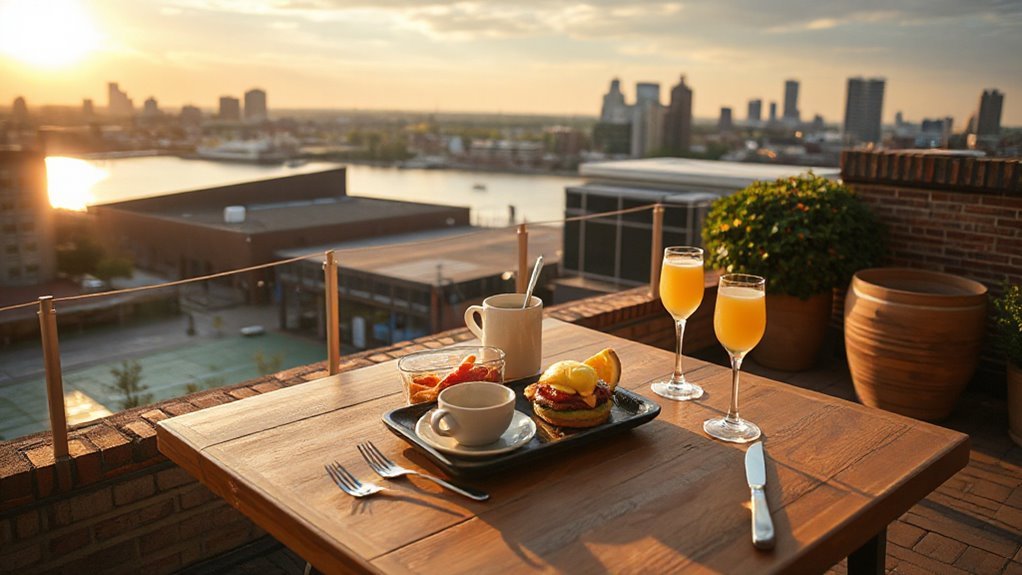 golden light brunch experiences