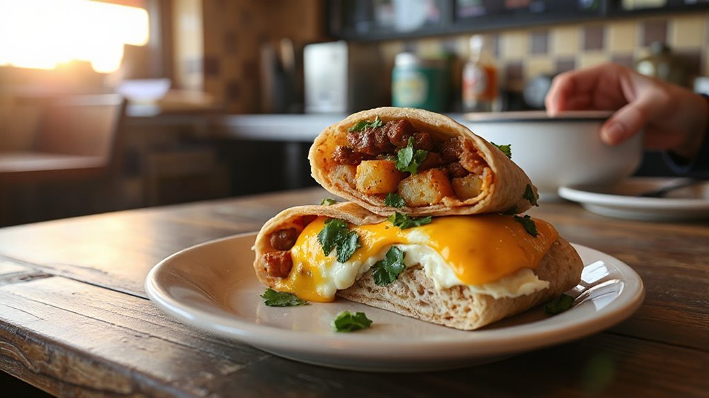 hearty breakfast burrito favorites