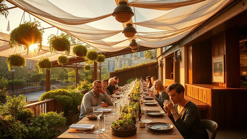 immersive sensory brunch experience