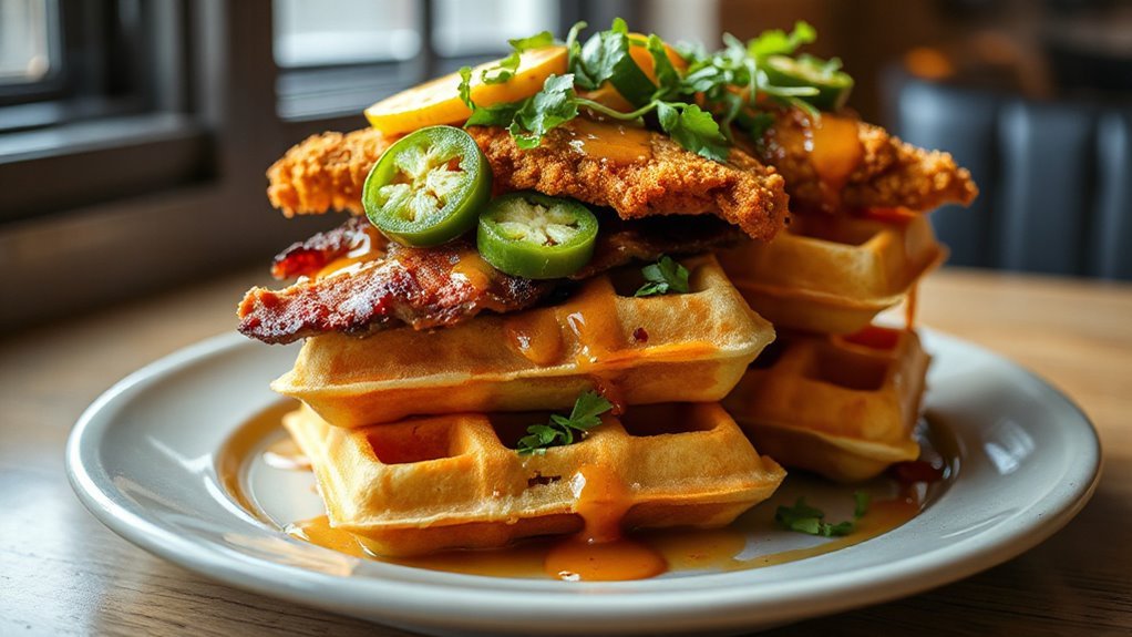 Your Area's Best Best Brunch Houston TX: 2026 Edition innovative waffle stacking ideas