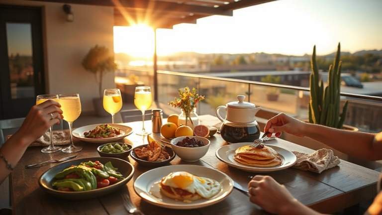 mesa weekend brunch overview