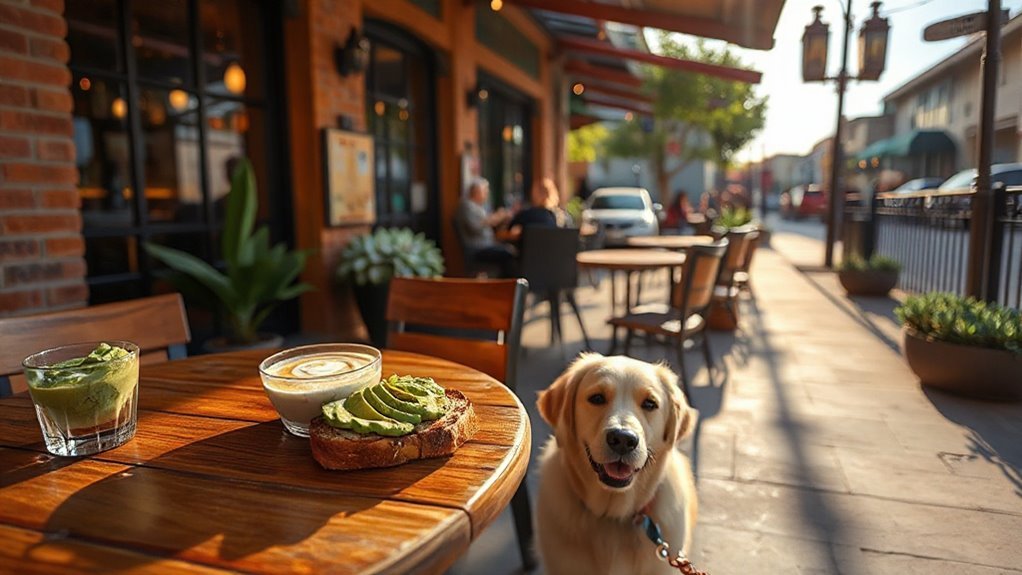 pet friendly brunch spots available
