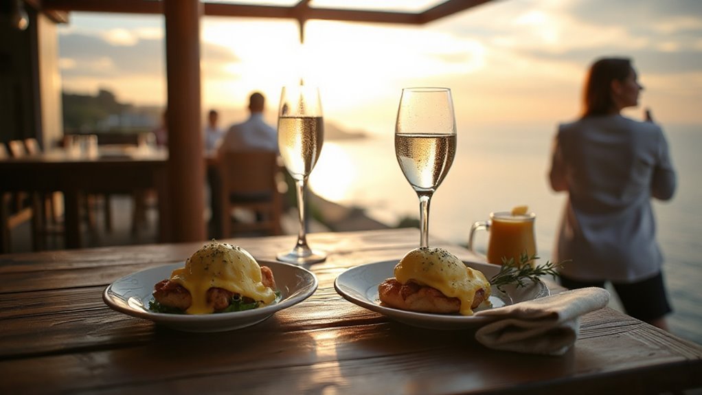 scenic outdoor brunch spots