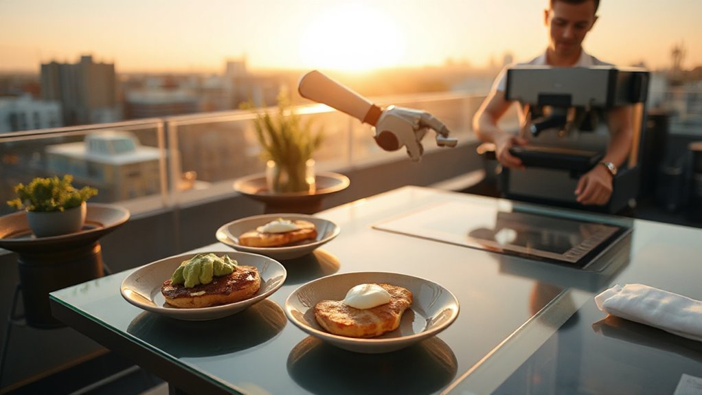 tech enhanced brunch experiences