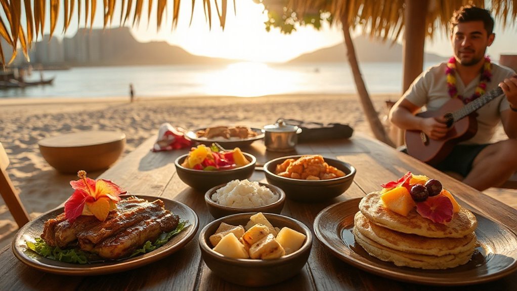 traditional hawaiian brunch delights