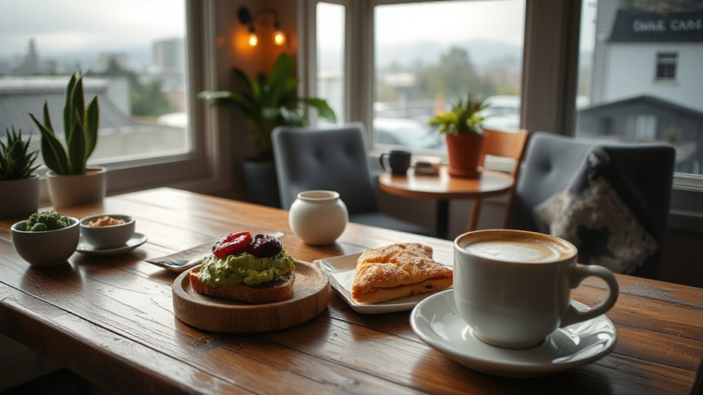 unique brunch cafe exploration