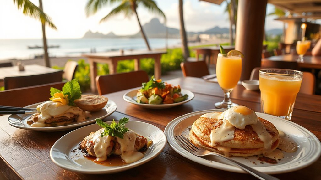 unique hawaiian brunch fusion