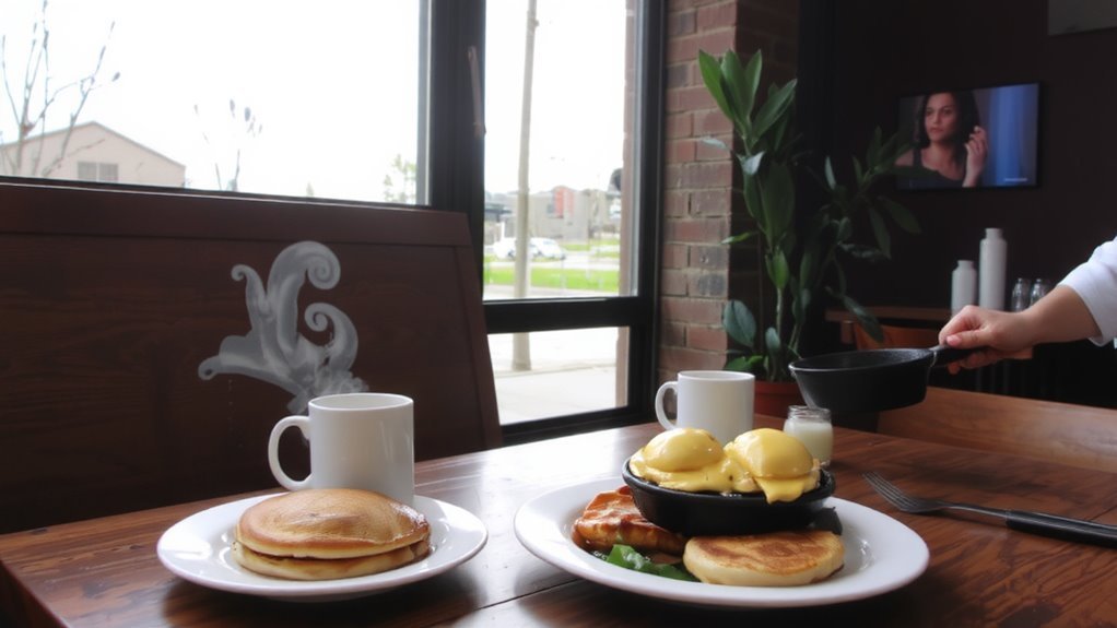 cozy diners with comfort food