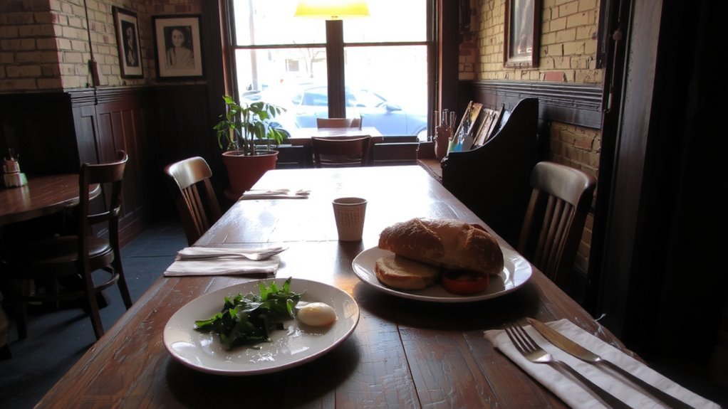 cozy farm to table dining experience