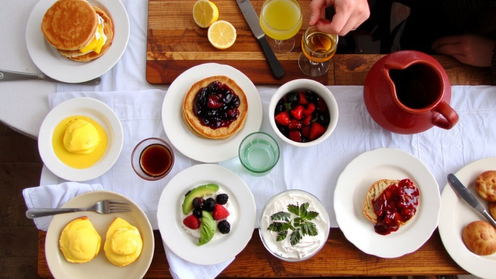 curate diverse at home brunch