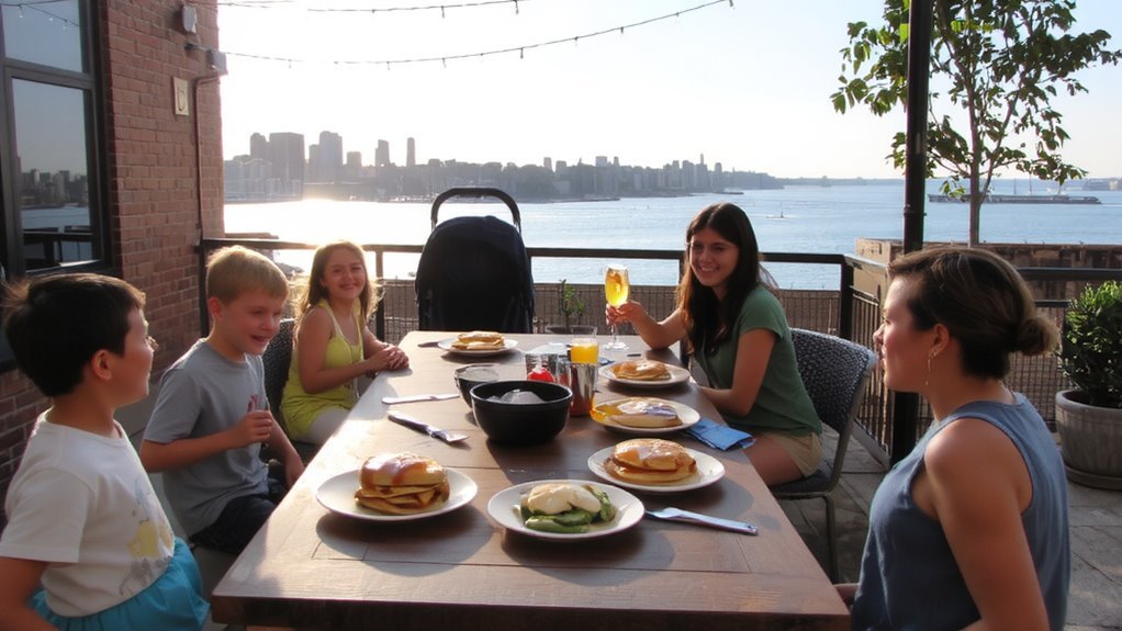 family friendly brunch options