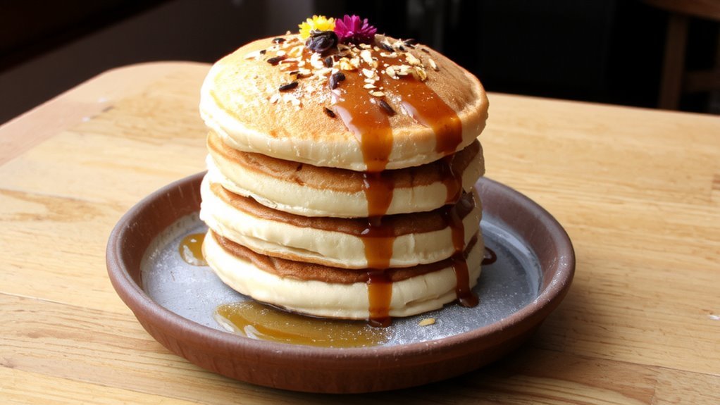10 Must-Try Items for the Best Brunch Menu fluffy pancakes with unique flavors
