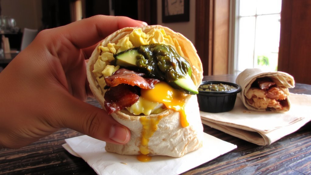 handheld breakfast flavor explosion