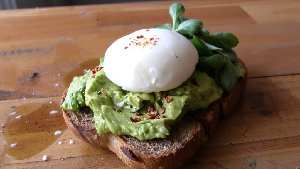savory avocado toast toppings