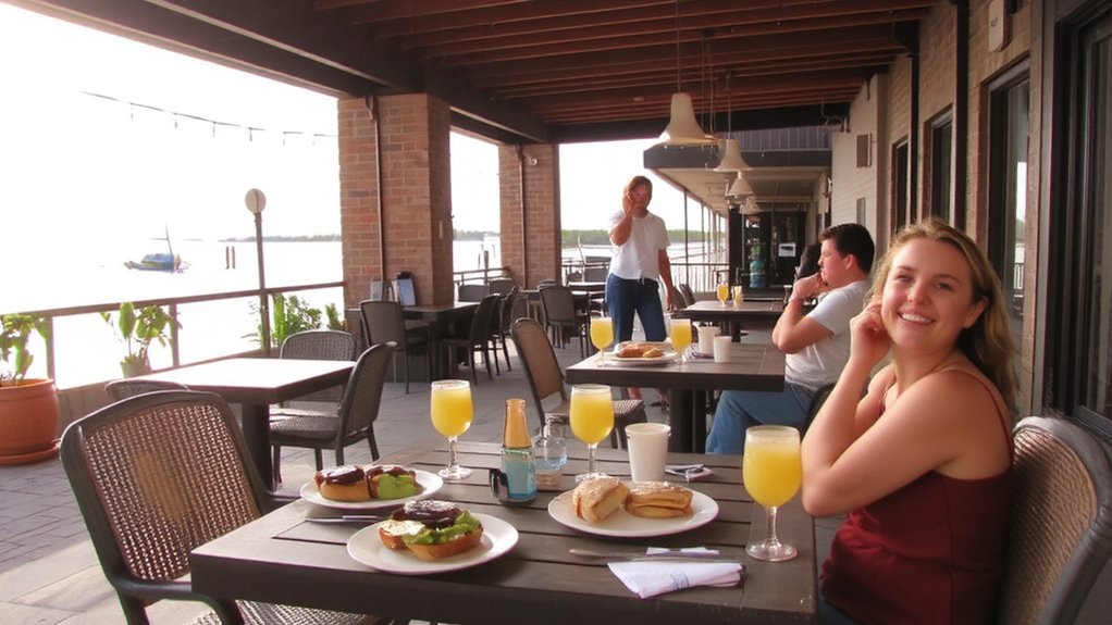 sunny outdoor brunch destinations