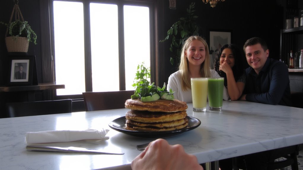 vibrant plant based brunch experience